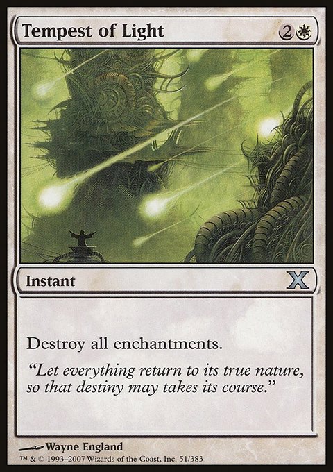 Tempest of Light, Tenth Edition #51, Magic: The Gathering card