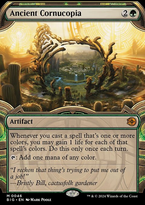 Ancient Cornucopia, The Big Score #46, Magic: The Gathering card