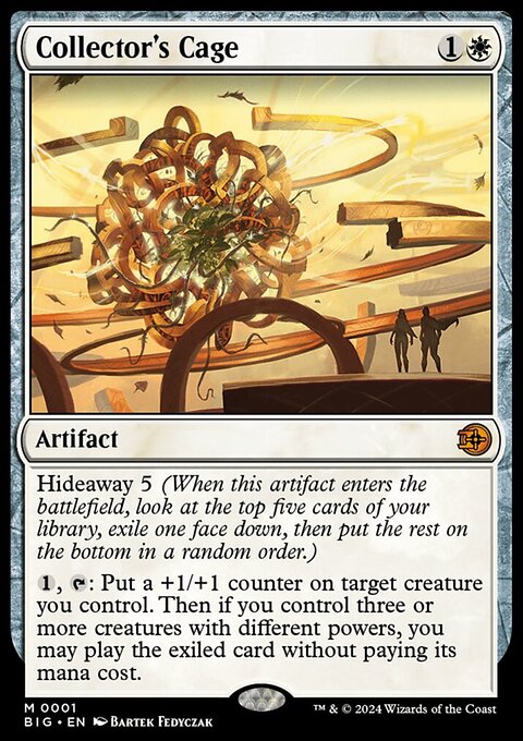 Collector's Cage, The Big Score #1, Magic: The Gathering card