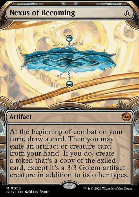 Nexus of Becoming, The Big Score #55, Magic: The Gathering card
