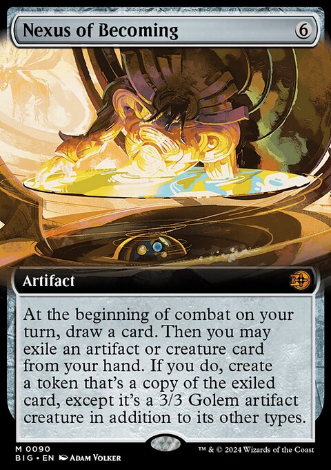 Nexus of Becoming, The Big Score #90, Magic: The Gathering card