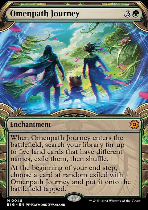 Omenpath Journey, The Big Score #48, Magic: The Gathering card