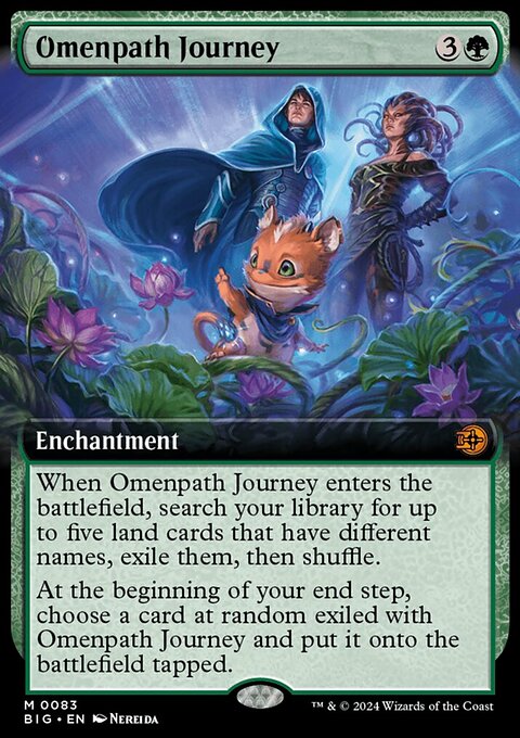 Omenpath Journey, The Big Score #83, Magic: The Gathering card