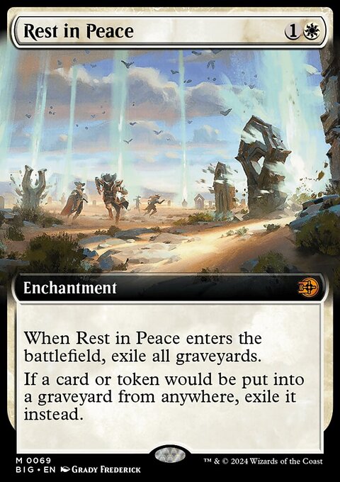 Rest in Peace, The Big Score #69, Magic: The Gathering card