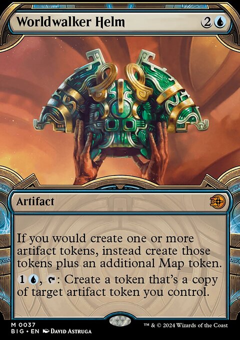 Worldwalker Helm, The Big Score #37, Magic: The Gathering card