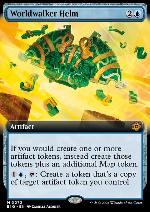 Worldwalker Helm, The Big Score #72, Magic: The Gathering card