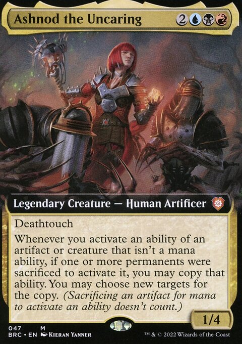 Ashnod the Uncaring, The Brothers' War Commander #47, Magic: The Gathering card