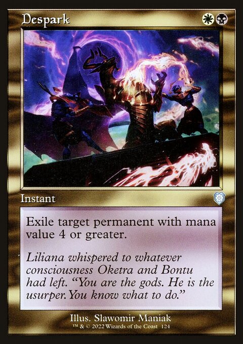 Despark, The Brothers' War Commander #124, Magic: The Gathering card