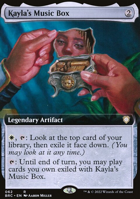 Kayla's Music Box, The Brothers' War Commander #62, Magic: The Gathering card