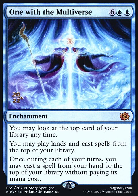 One with the Multiverse, The Brothers' War Promos #59s, Magic: The Gathering card