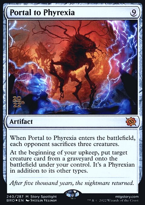 Portal to Phyrexia, The Brothers' War Promos #240s, Magic: The Gathering card