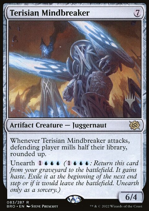 Terisian Mindbreaker, The Brothers' War Promos #83p, Magic: The Gathering card