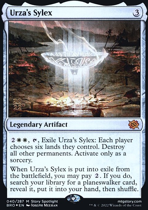 Urza's Sylex, The Brothers' War Promos #40s, Magic: The Gathering card