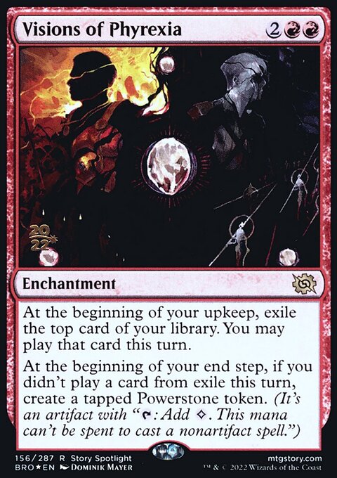 Visions of Phyrexia, The Brothers' War Promos #156s, Magic: The Gathering card