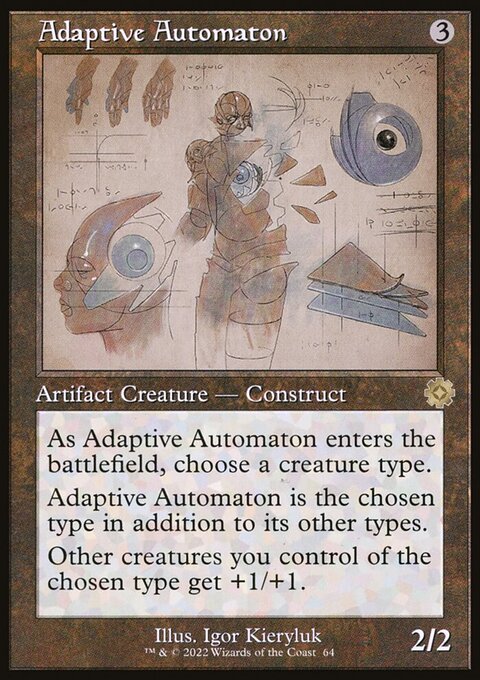 Adaptive Automaton, The Brothers' War Retro Artifacts #64, Magic: The Gathering card