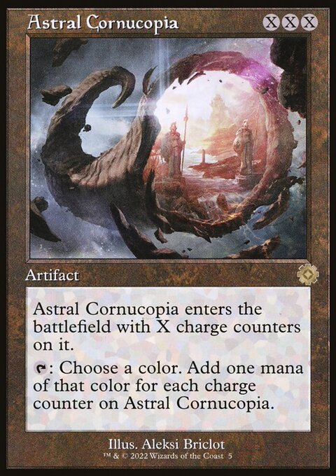 Astral Cornucopia, The Brothers' War Retro Artifacts #5, Magic: The Gathering card