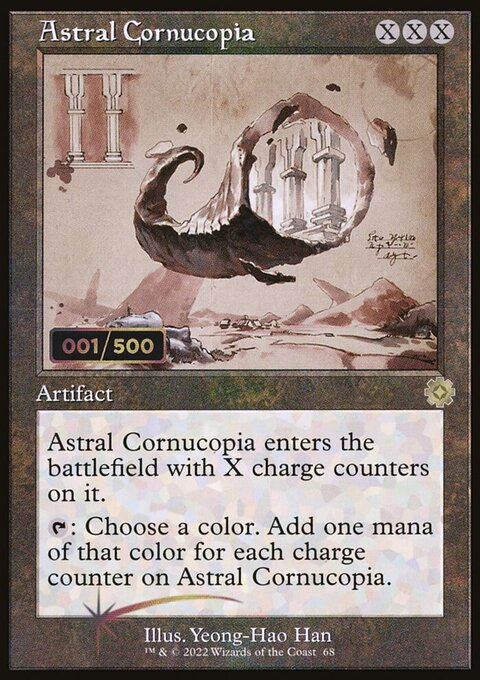 Astral Cornucopia, The Brothers' War Retro Artifacts #68z, Magic: The Gathering card