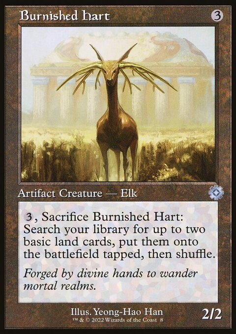 Burnished Hart, The Brothers' War Retro Artifacts #8, Magic: The Gathering card