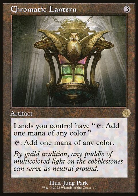 Chromatic Lantern, The Brothers' War Retro Artifacts #10, Magic: The Gathering card