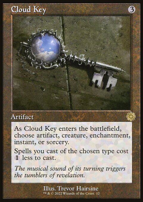 Cloud Key, The Brothers' War Retro Artifacts #12, Magic: The Gathering card