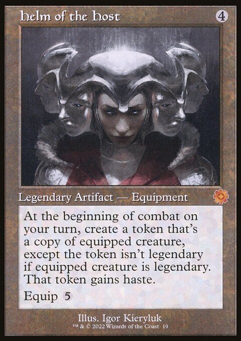 Helm of the Host, The Brothers' War Retro Artifacts #19, Magic: The Gathering card
