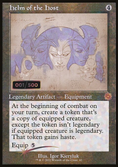 Helm of the Host, The Brothers' War Retro Artifacts #82z, Magic: The Gathering card