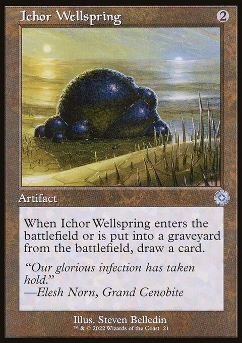Ichor Wellspring, The Brothers' War Retro Artifacts #21, Magic: The Gathering card
