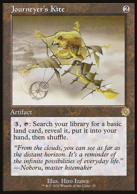Journeyer's Kite, The Brothers' War Retro Artifacts #25, Magic: The Gathering card