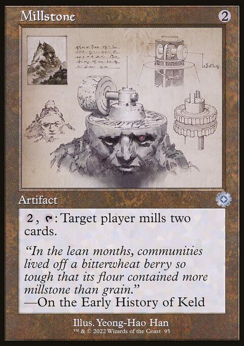 Millstone, The Brothers' War Retro Artifacts #95, Magic: The Gathering card