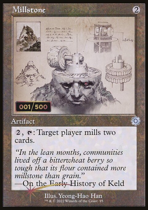 Millstone, The Brothers' War Retro Artifacts #95z, Magic: The Gathering card
