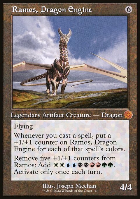 Ramos, Dragon Engine, The Brothers' War Retro Artifacts #47, Magic: The Gathering card