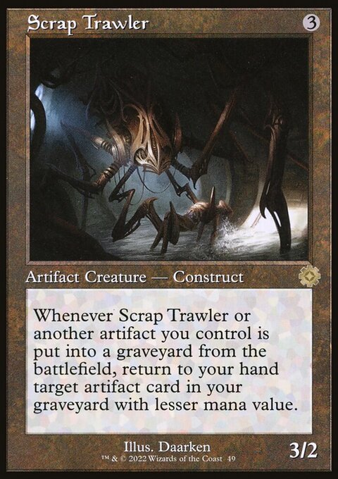 Scrap Trawler, The Brothers' War Retro Artifacts #49, Magic: The Gathering card