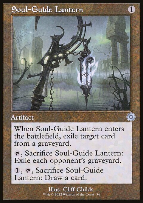 Soul-Guide Lantern, The Brothers' War Retro Artifacts #54, Magic: The Gathering card