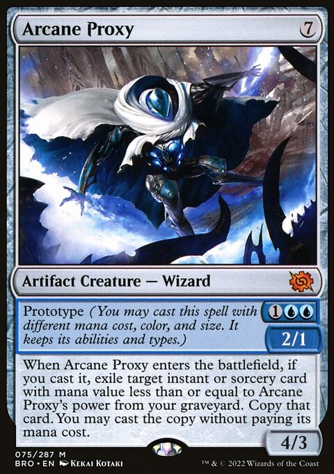 Arcane Proxy, The Brothers' War #75, Magic: The Gathering card