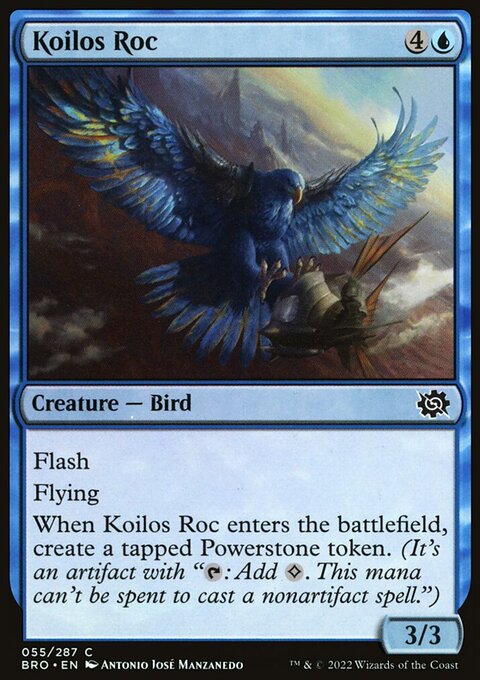 Koilos Roc, The Brothers' War #55, Magic: The Gathering card