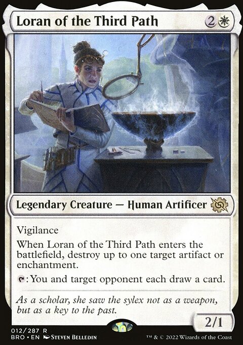 Loran of the Third Path, The Brothers' War #12, Magic: The Gathering card
