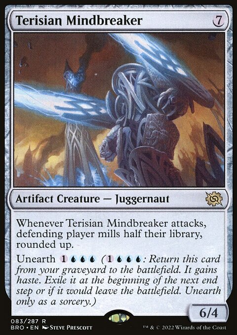 Terisian Mindbreaker, The Brothers' War #83, Magic: The Gathering card