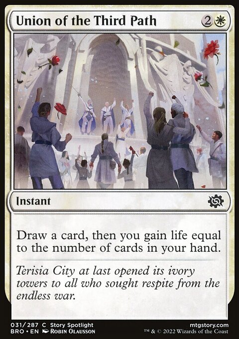Union of the Third Path, The Brothers' War #31, Magic: The Gathering card