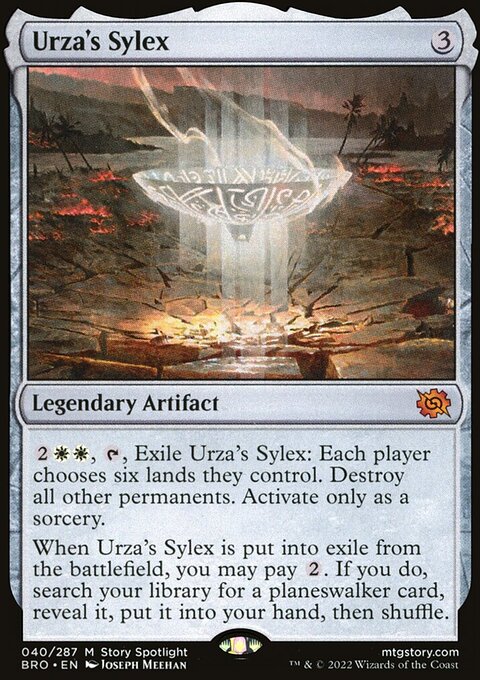 Urza's Sylex, The Brothers' War #40, Magic: The Gathering card