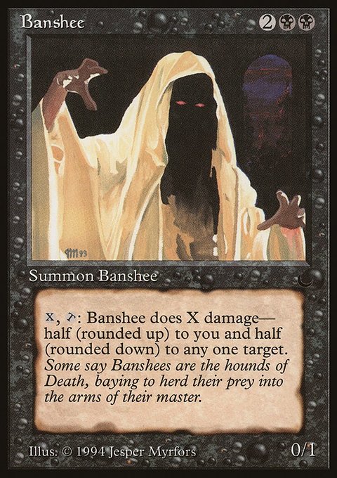 Banshee, The Dark #40, Magic: The Gathering card
