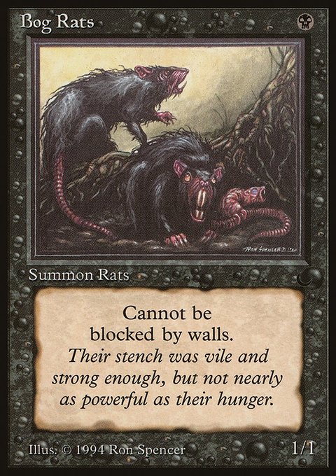 Bog Rats, The Dark #42, Magic: The Gathering card