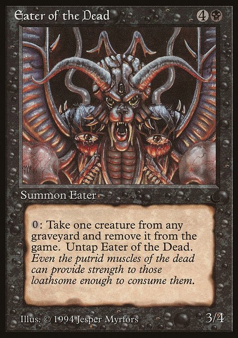 Eater of the Dead, The Dark #44, Magic: The Gathering card