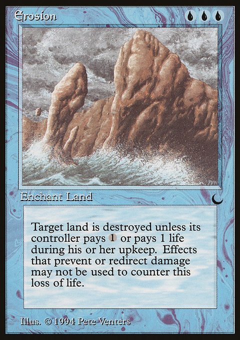 Erosion, The Dark #26, Magic: The Gathering card