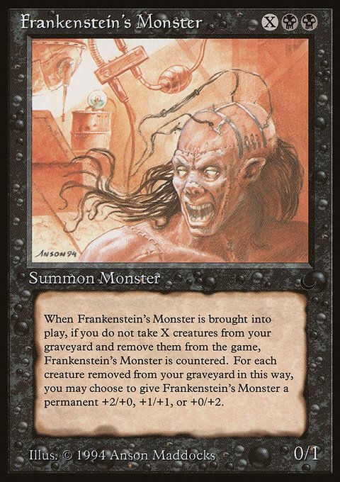 Frankenstein's Monster, The Dark #45, Magic: The Gathering card
