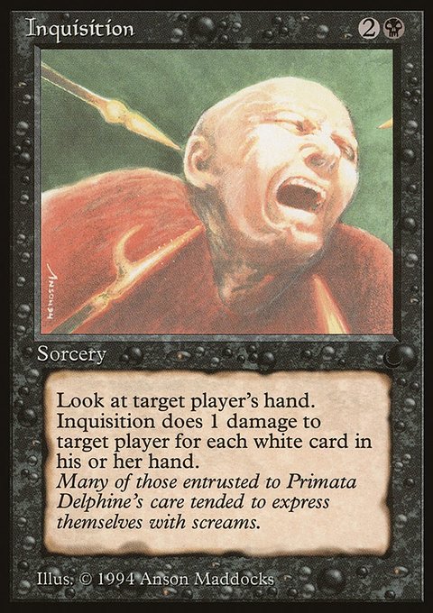 Inquisition, The Dark #47, Magic: The Gathering card