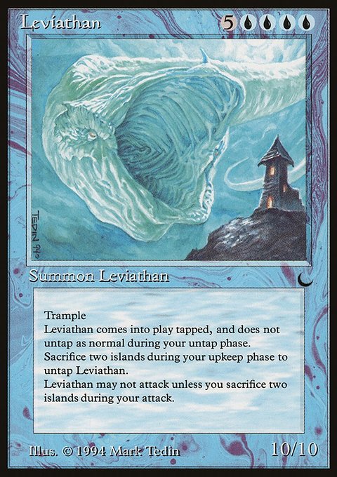 Leviathan, The Dark #30, Magic: The Gathering card
