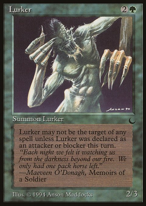 Lurker, The Dark #80, Magic: The Gathering card