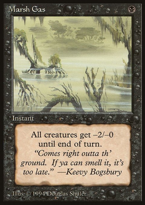 Marsh Gas, The Dark #48, Magic: The Gathering card
