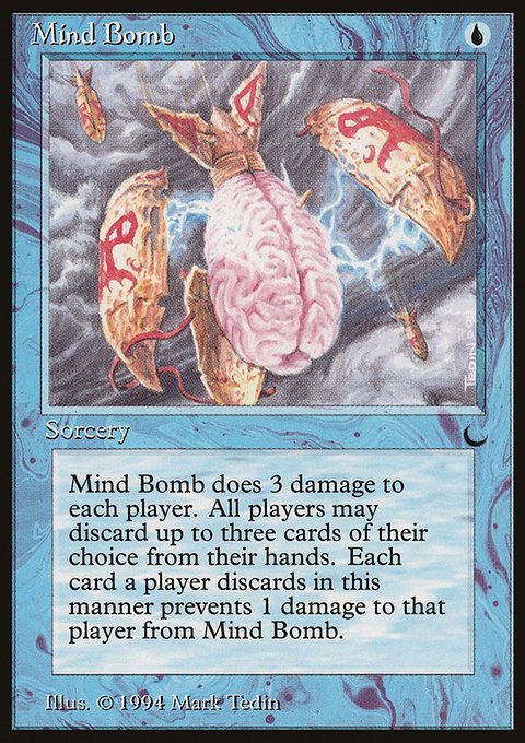 Mind Bomb, The Dark #33, Magic: The Gathering card