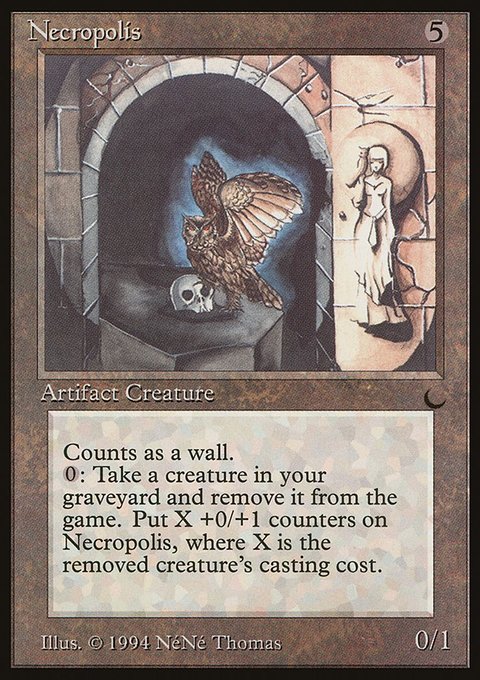 Necropolis, The Dark #105, Magic: The Gathering card